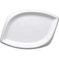 Factory Wholesale Restaurant Dinnerware 12 Inch Modern Elegant Design Plastic White Melamine Dinner Plate