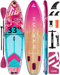 Overseas Spot Goods Paddle Board Inflatable sup Paddle Board 10'6"*33"*6" Heat Sealing Technology Stand up Paddle Board for Sale