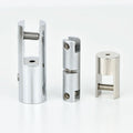 Factory Direct Supply Cable Clips Brass Cable Holder for Clamps Glass or Advertising Board Display System