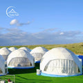 Prefabricated Geodesic Dome Home Glamping  Luxury Tent With Price