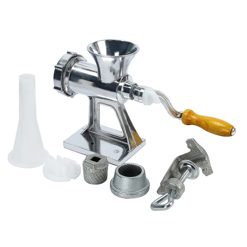 Manual Meat Grinder Household Hand Crank Metal Food Grinder for Meat Vegetable Mincer Grinding Machine Kitchen Utensils