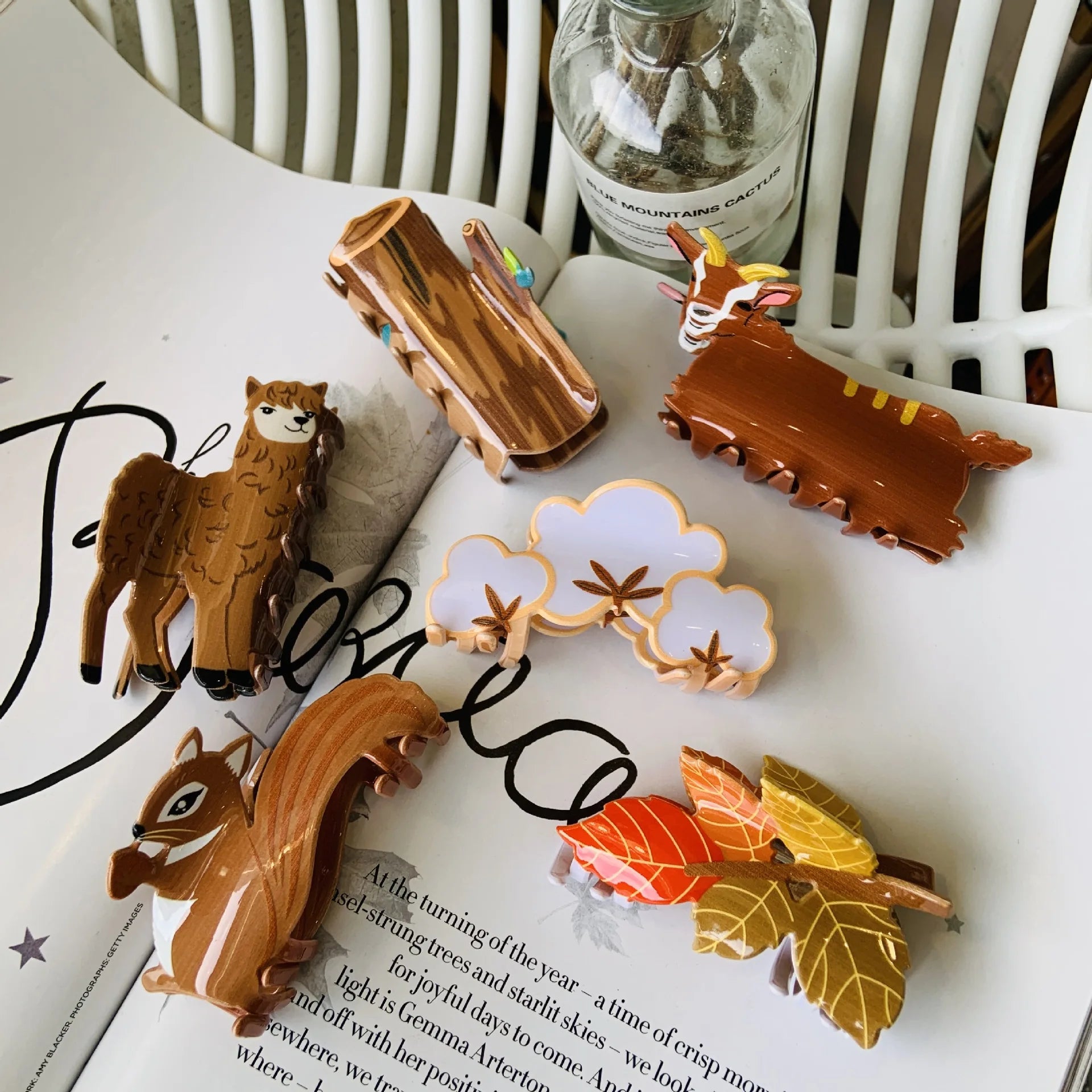 Hot Sale Custom Large Shark Clip Acetate Hair Claw Simulation Animal Series Hair Clips for Girls and Women-Wholesale