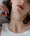 High Quality Stainless Steel Rope Chain Two Tone Factory Custom Length Jewelry Necklace Gold Plated Rope Chain 2mm 3mm 4mm 5mm