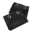 High Density Polyester Blackout Curtains Wholesale Living Room Set Sunshade Solid Color Grommet Window Curtain