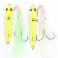 Selco China Factory Stocked Fishing Slow Jigging Lure Madai Lure Sea Fishing Tuna Jigs Rubber Skirts Jig