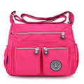 Korean Large Capacity Nylon Fabric Ladies Bag Casual Women Sling Bag Square Lady Crossbody Handbags