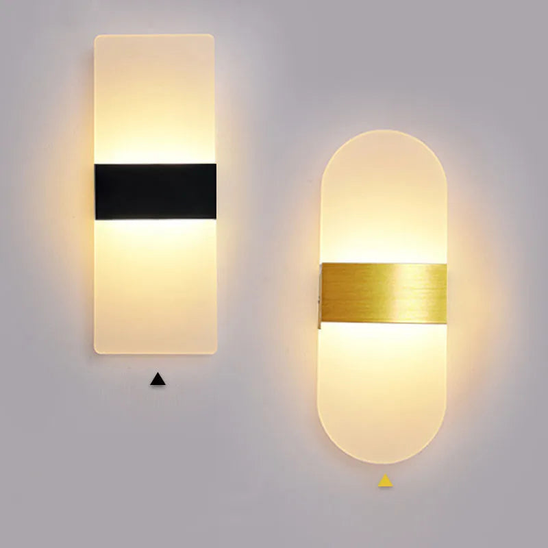 Lampara De Pared Exterior LED Wall Light Bedside Applique Mural LED Hotel Aisle Light LOGO Luminous Customization