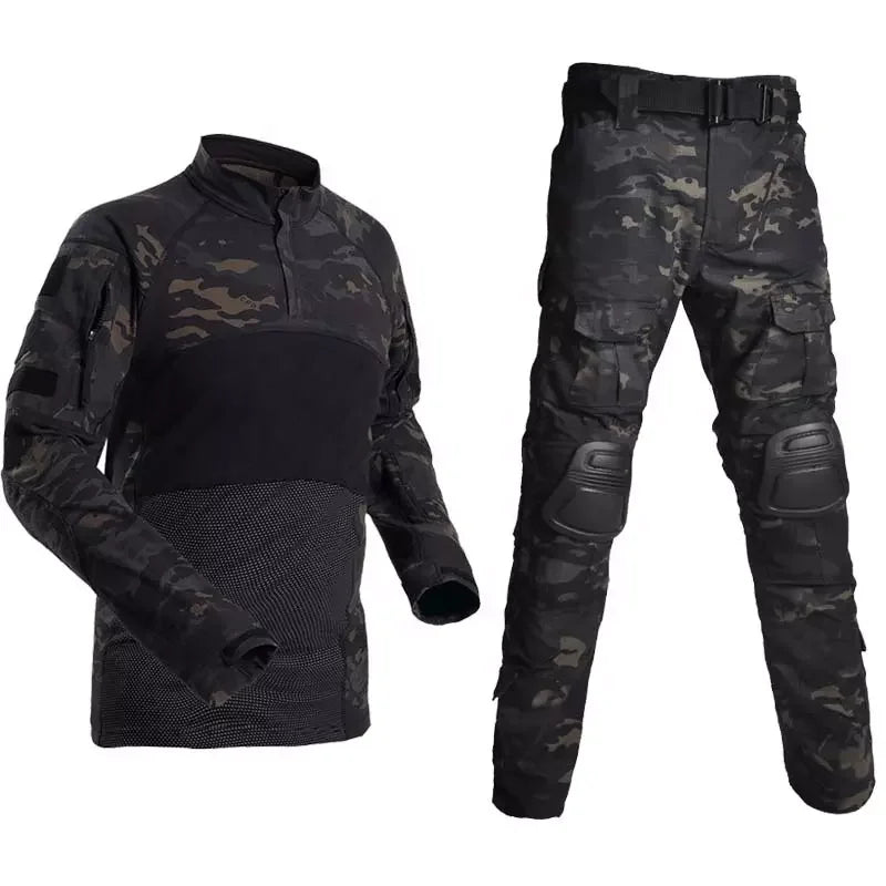 Customizable Tactical Uniform U.S.  Uniform Camouflage Tactical Frog Suit