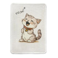 Custom Anti-slip Cat Scratching Long Mat Print Home Decor Cat Lovers Pet Floors Runners Mat for Furry Friend
