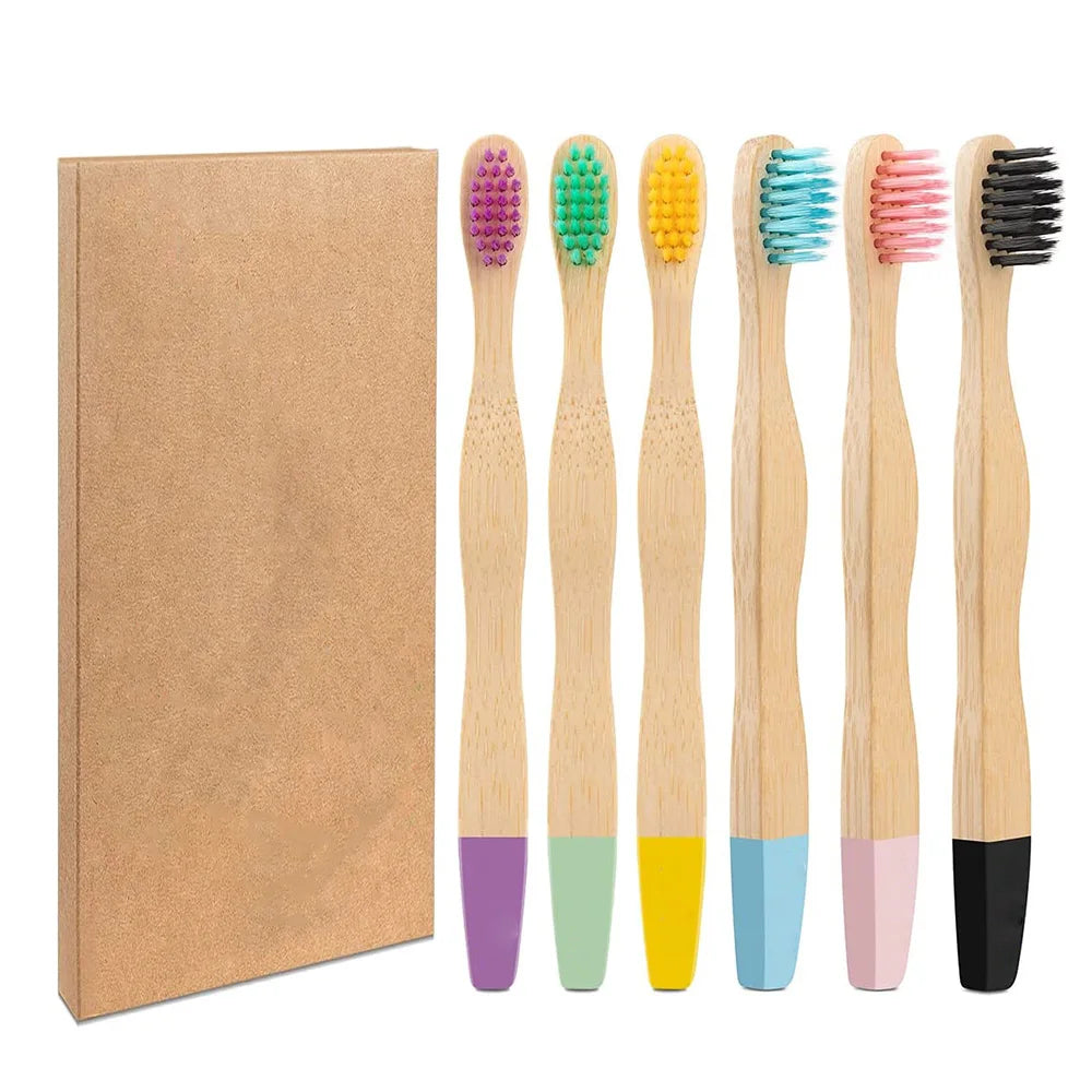 Eco-Friendly BPA-Free for Soft Bristle Kids Toothbrushes for Home Use Sustainable