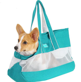 Wholesale Mesh Fabric Breathable Bag Pack Dog Handbag