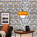 Waterproof PVC Wall Paper KTV Restaurant bar Bedroom 3D Bird's Nest Home Decoration 45*300cm Background Wall Marble Wall  Paper