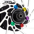 IRONDONKEY M5 * 10  Alloy Steel Bicycle Disc Brake Bolt Bicycle Disc Color Screw BMX Cranks Bolts  Aluminum Alloy Bicycle Parts