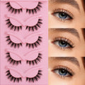 Cat Eyelash Create Your Own Logo Wholesale Brand Lash Boxes Custom Logo Full Strip Eyelashes Cat Eye Strip Lashes