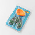 New Style  3 Pcs Inline Flat Method Feeder & TPE Soft Mould Set Carp Fishing Tool