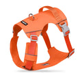Custom logo Reflective Vest Style Pet Leash Outdoor Polyester Pet Gear Padded Dog Harness