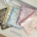 2021 Hot Sales PVC Planner with Daisy A5/A6 Loose-Leaf Binder Notebook Cover Color Binder PVC Planner