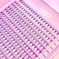Handmade Promade Fans Color Lash Extension Bulk Loose Korean Silk Lashes Coloured Individual Eyelash Extensions Supplies