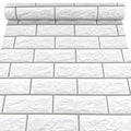 ORON DECO Brick PVC Material Wall Decor Glue Stripping Removable Self Adhesive Wallpaper Roll Interior Decoration Home Decor