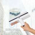 Jesun Hot Sale New Designc Dirty Water-collect Spray Window Squeegee Silicone Wiper Fog Nozzle Window Cleaner