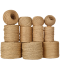 Heavy Duty Twine for Crafts Cat Scratch Post Bundling Hanging OEM ODM DIY Jute Rope Natural Fiber