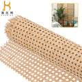 Free Sample Natural Rattan Cane Sheet Wicker Woven Material Cane Webbing Rattan Mesh