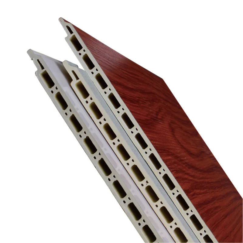 Waterproof 8mm 9mm Bamboo Wood Fiber Wall Panel WPC Integrated Wall Panel