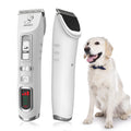 SMEHNSER Automatic Rechargeable Low-Noise Ceramic Pet Hair Trimmer Grooming Dog & Cat Hair Cutter Electrical Pets Hair Clipper