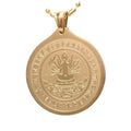 Wholesale Scalar Energy Quantum Germanium Pendant Necklace Stainless Steel Bio Science Vintage Children's Buddhist Buddha Gift