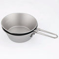 Sierra Cup Camping Ultralight Foldable Titanium Camping Bowls for Outdoor 300Ml 450ml Tableware Equipment Bowl Set camping accessories