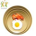 Healthy Dinnerware Set Biodegradable Dishwasher and Microwave Usable Rice Husk Round Plate