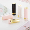 Yueshunxing Spot Wholesale 12.1mm Cosmetics Packaging Material Button Pink Lipstick Tube Multi-color Lip Balm Tube Empty Lipstick Tube