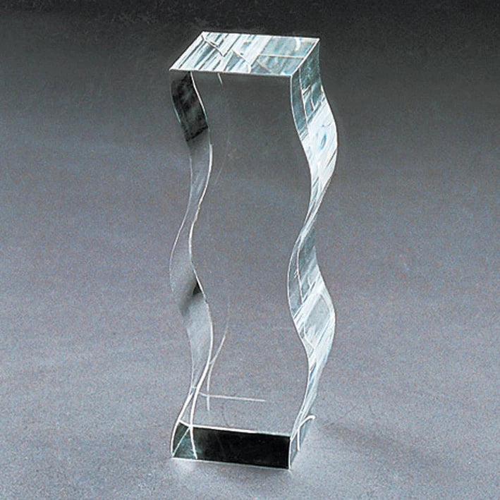 Custom Quality 3D Engrave FREE SHAPE  Blank Glass K9 Crystal Trophy Award Plaque Trophy