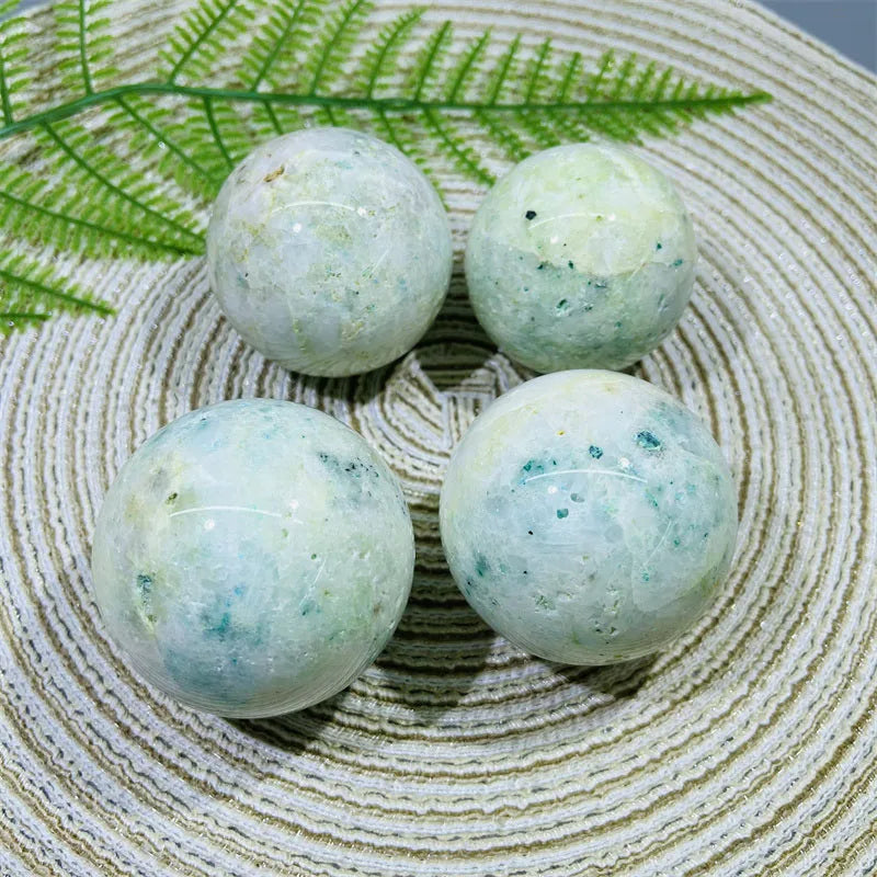 Chrysocolla Sphere  Natural Crystals Healing Quartz Stone Ball Fynchenite Phoenix Stone Sphere for Sale