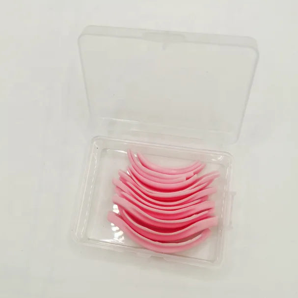 Reusable Box Package Lash Lift Curler Soft 7 Size Eyelash Perm Rods Lash Lift Silicon Pads DIY Lash Lifting Tools