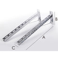 HVAC Wall Bracket Mini Split Ac Bracket air Conditioner Outdoor 400/450/500mm for air Conditioner Brackets