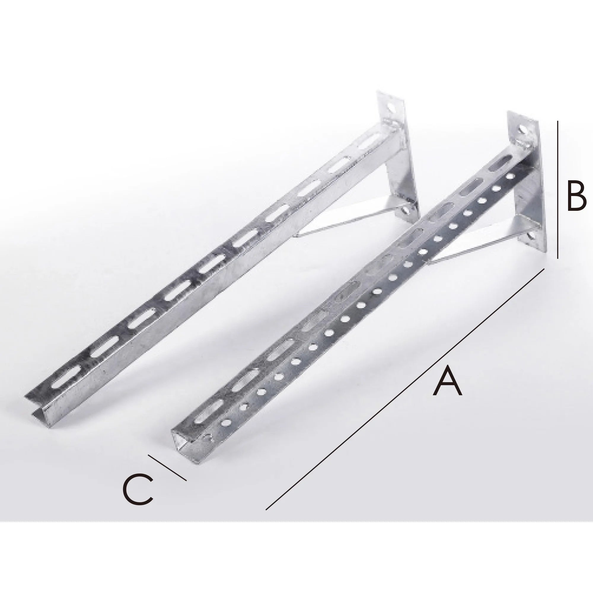 HVAC Wall Bracket Mini Split Ac Bracket air Conditioner Outdoor 400/450/500mm for air Conditioner Brackets