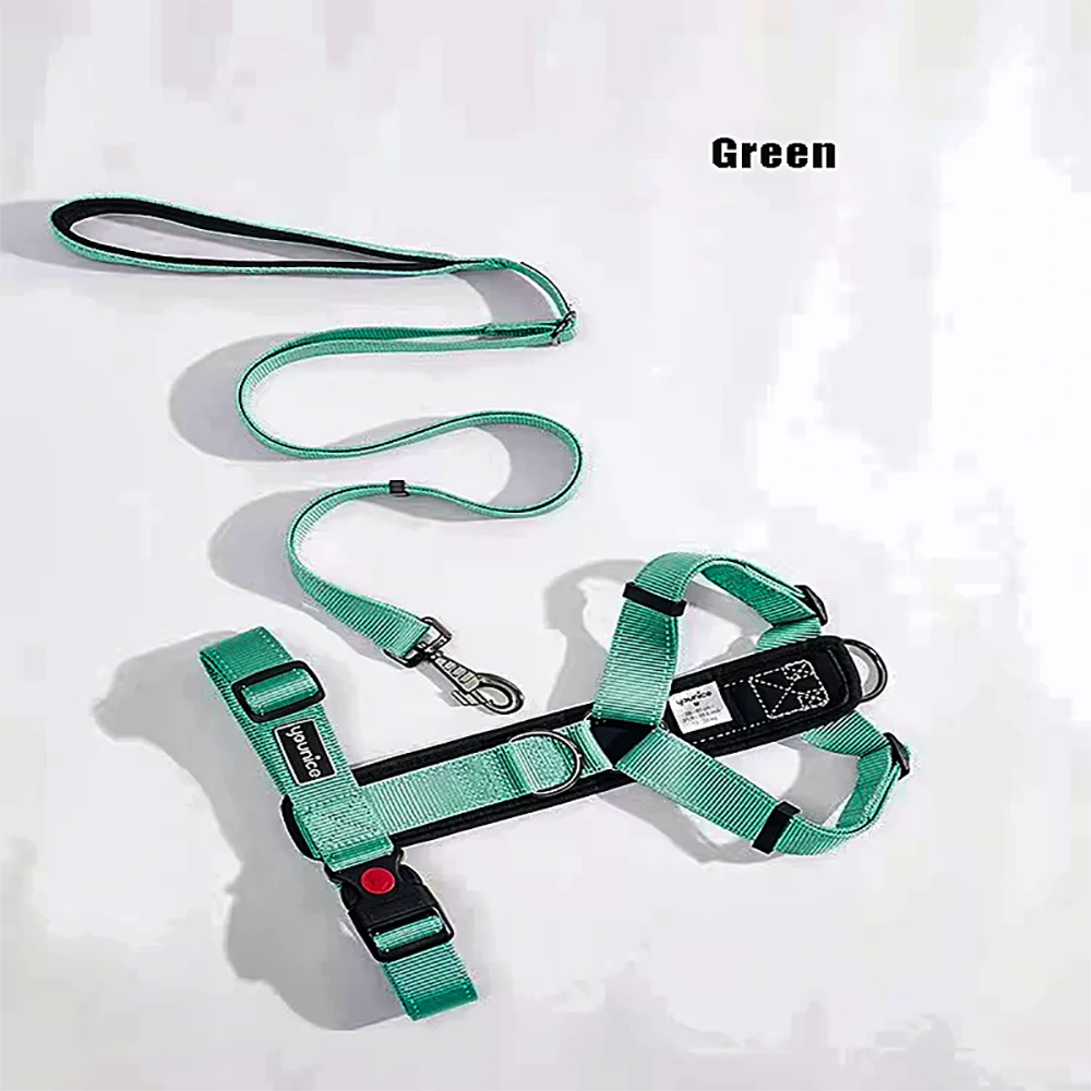 Factory Wholesale Front Clip No Pull Nylon Dog Harness Vest Pet Supplies Custom Mesh Nylon Harness