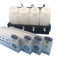 Universal 4 Color CISS/bulk Ink System for Roland Mutoh VJ 1604 MIMAKI JV33 Printer 4 Tanks+4 Cartridges