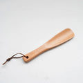 Portable Short Horn Wooden Wear Shoe Helper with Loop for Men Women Kids Household Sundries Product