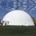 Aero Stock Giant Inflatable Party Tent Events Blow up House Tent Interactive Inflatable Igloo Tent With LED