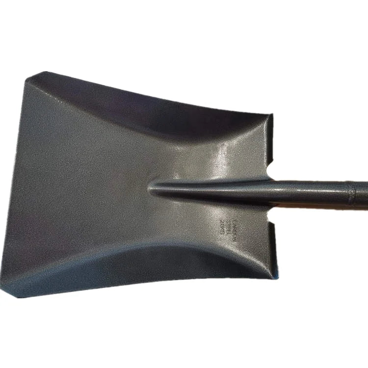 India Market Full Steel Square Point Shovel Iron Handle D/Y Grip Heavy Duty 10.5-15" Blade Length 1 Year Warranty Soil Transport
