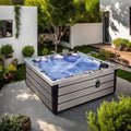Sunrans Deluxe Acrylic Whirlpool Spa Pool Outdoor 5 People Hot Tub Outdoor HydroRelax Spa