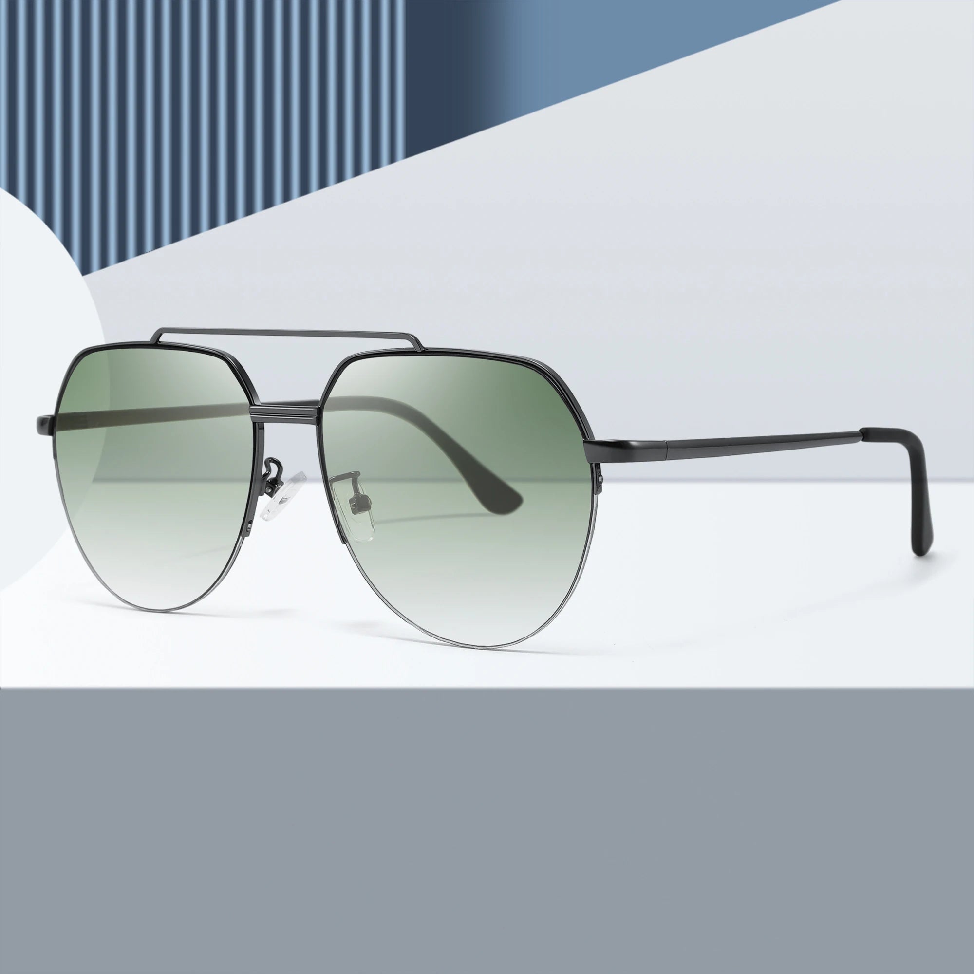 CONCHEN New Fashion Metal Sunglasses UV400 PC Lens Cheap Metal Sun Glasses