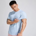 AOLA Plus Size Men Sporty Custom T-Shirts Wholesale Spandex/Cotton Breathable ODM Manufacturers