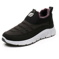 Men's Fashion Trend Solid Sports Shoes Outdoor Activities Soft Bottom Men's Walking Shoes Winter Warm Plus Velvet Men's Shoes