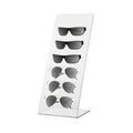 Transparent Desktop Glasses Stand Eyewear Holder Acrylic Sunglasses Display Stand