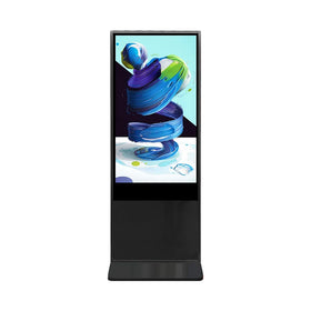 43 55 65 75 85 Inch Floor Stand Interactive Infrared Touch Screen Monitor Advertising Kiosk for Supermarket