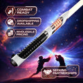 Guardian Saber Removable Core CNC Custom Aluminum Hilt White Music-Synced RGB Lighting High Luminance Immersive Font Light-Up
