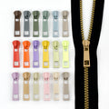 Deepeel ZT151 5# Bag Plastic Zip Puller Accessories Coat Backpack Luggage Replacement Zipper Slider for Resin Zipper